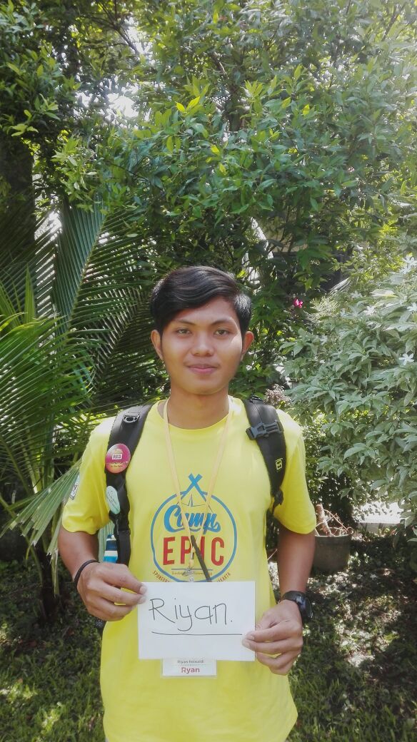 Gambar Ryan, Mahasiswa PBI Fak. Tarbiyah & Keguruan Wakili UIN Alauddin dalam EPIC CAMP 2018